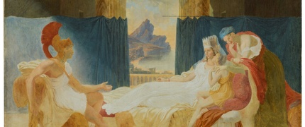 Aeneas tells Dido of the Misfortunes of Troy by Pierre Guerin