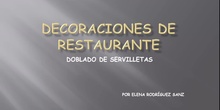 Doblado de servilletas