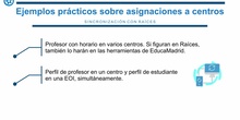 Gestión de usuarios: centro de pertenencia.