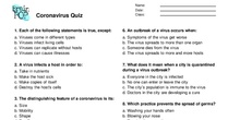 quiz coronavirus