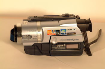 Cámara de vídeo HI-8