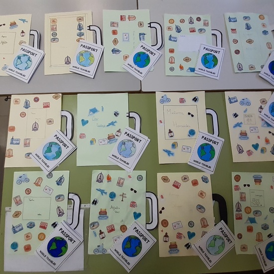 Trabajos de inglés en el 2º trimestre 4