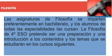 PRESENTACIÓN FILOSOFÍA 4º ESO