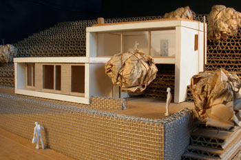 Maqueta de una casa