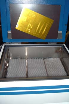 Elementos de control grabados