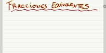 4ºEP. Fracciones Equivalentes
