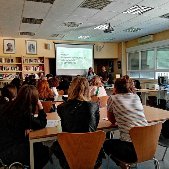 Visita de alumnos daneses al instituto 7