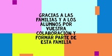 LAS FAMILIAS DEL CEIP CLAUDIO SÁNCHEZ ALBORNOZ OPINAN