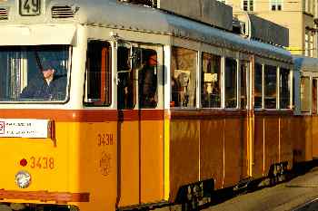 Tranvía, Budapest, Hungría