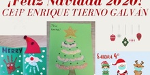 felicitación navideña ceip enrique tierno galván 2020