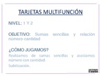 Seminario metodología abn, juego tarjetas multifunción