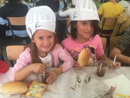 1ºA desayuna saludablemente en diciembre 4