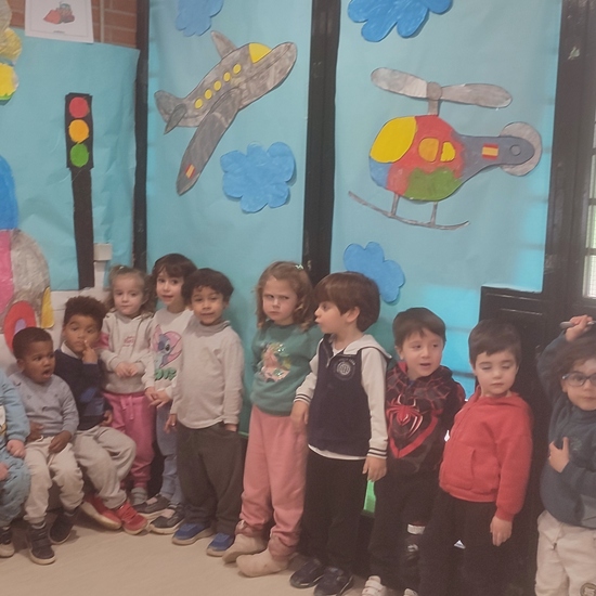 Medios de transporte 3 años Curso 2024/25