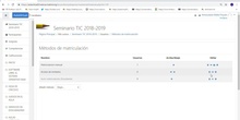 Métodos de matriculación y grupos de alumnos en aula virtual 3