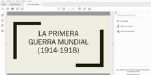 LA PRIMERA GUERRA MUNDIAL (1914-1918)