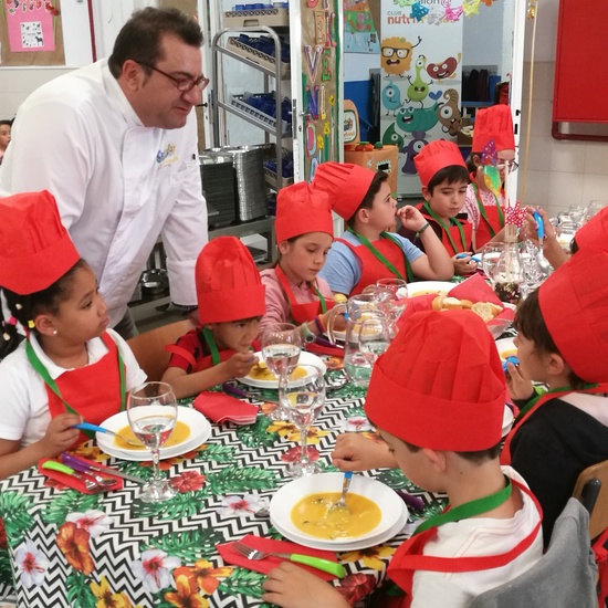 Visita del chef Sergio Fernández - Nutrifriends 2