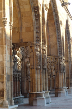 Fachada de la Catedral de León, Castilla y León