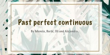 PAST PERFECT CONTINUOUS
