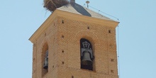 Campanario de iglesia en Humanes de Madrid
