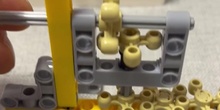 Construye con Nezha, una estructura desenchufada para transmitir un movimiento de giro horizontal a uno vertical
