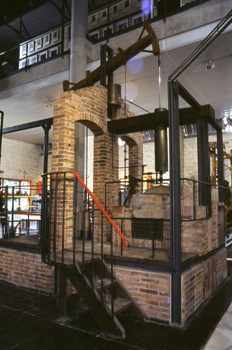 Bomba de desagüe de Thomas Newcomen, Museo de la Minería y de la
