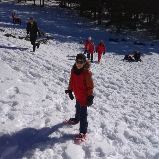 HOSTOS A LA NIEVE.- 4º DISFRUTANDO 3