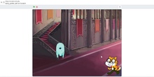 Programa con Scratch, el encantamiento de Harry Potter para que no le ataquen los dementores con Scratch usando la posición