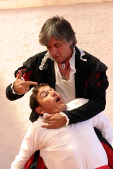 Representación teatral sobre la vida del Quijote, Casa Medrano,