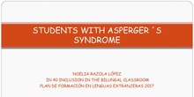 CURSO IN 40-2017. STUDENT´S WITH ASPERGER´S SYNDROME