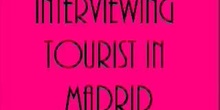 Interviews to tourists