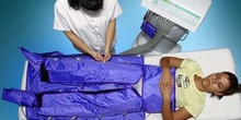 Presoterapia: desconexión de tubos