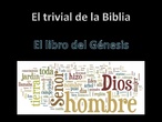 El trivial de la Biblia (El libro del Génesis)