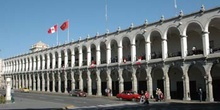 Plaza de Armas en Arequipa, Perú