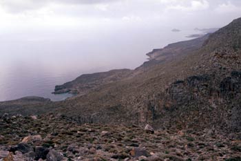 Costa desértica oriental, Creta