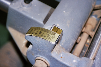 Posicionamiento angular de la guía