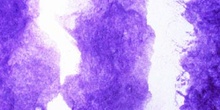 Composición pictórica en violeta