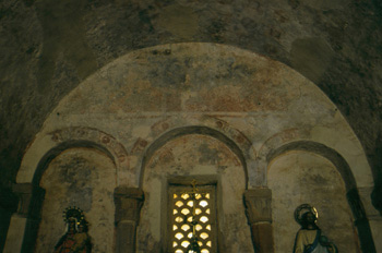 Pintura de la capilla mayor de la iglesia de San Salvador de Pri