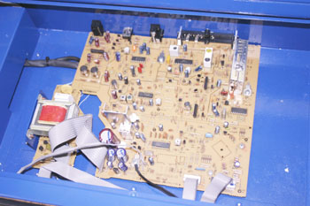 Receptor de Radio. Vista interior