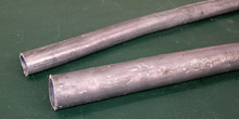 Tubo de plomo en barra