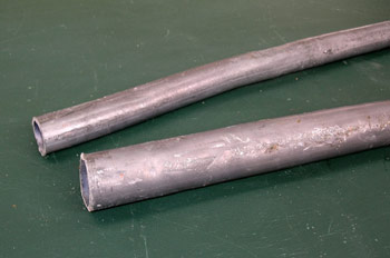 Tubo de plomo en barra