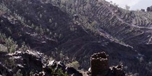 Laderas aterrazadas en Shahara, Yemen