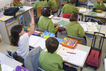 Niños en el aula