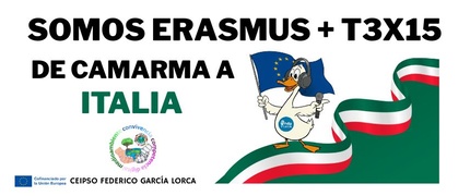 De Camarma a Italia - Somos Erasmus+ T3X15 - Onda Lorca 