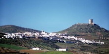 Vista panorámica de Feria y Castillo de Feria