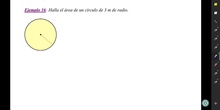 0216  Área de un Círculo