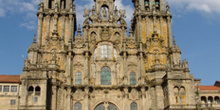 Fachada del Obradoiro, Catedral de Santiago de Compostela, La Co