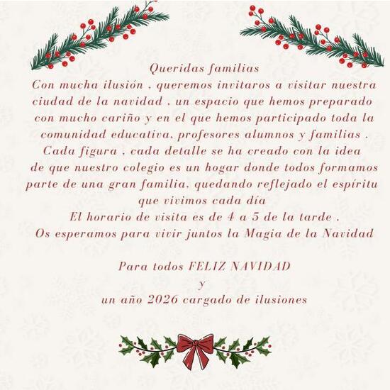INVITACIÓN NAVIDAD