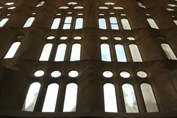 Ventanales, Sagrada Familia, Barcelona