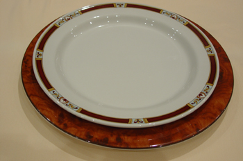 Plato llano o trinchero