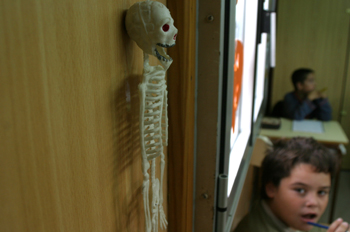 Niños en el aula